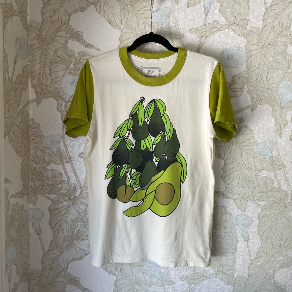 XS Big Bud Press Avocado Tee EUC